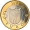 5 Euro 2015, KM# 224, Finland, Republic, Animals of the Provinces, Lapland's Reindeer