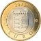5 Euro 2015, KM# 242, Finland, Republic, Animals of the Provinces, Ostrobothnia's Stoat