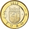 5 Euro 2015, KM# 240, Finland, Republic, Animals of the Provinces, Satakunta's Beaver
