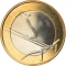 5 Euro 2016, KM# 245, Finland, Republic, Sports, Ski Jumping