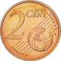 2 Euro Cent 2007-2024, KM# 99, Finland, Republic