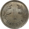 1 Markka 1921-1924, KM# 27, Finland, Republic