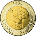 10 Markkaa 1993-2001, KM# 77, Finland, Republic