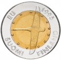 10 Markkaa 1995, KM# 82, Finland, Republic, Finland's EU Membership