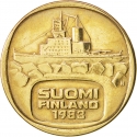 5 Markkaa 1979-1993, KM# 57, Finland, Republic