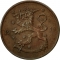 5 Penniä 1918-1940, KM# 22, Finland, Republic