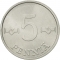 5 Penniä 1977-1990, KM# 45a, Finland, Republic