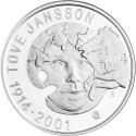 10 Euro 2014, KM# 217, Finland, Republic, 100th Anniversary of Birth of Tove Jansson