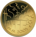 20 Euro 2005, KM# 121, Finland, Republic, 2005 Athletics World Championship in Helsinki