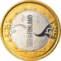 5 Euro 2006, KM# 131, Finland, Republic, Presidency of the Council of the European Union, Finland