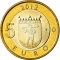 5 Euro 2012, KM# 192, Finland, Republic, Provincial Buildings, Lapland - Lumberjack’s Candle Bridge