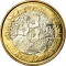 5 Euro 2012, KM# 184, Finland, Republic, Northern Nature, Flora