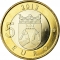 5 Euro 2013, KM# 195, Finland, Republic, Provincial Buildings, Karelia - Imatra Hydropower Plant