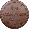 1 Centime 1797-1799, KM# 646, France