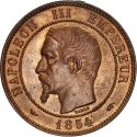 10 Centimes 1852-1857, KM# 771, France, Napoleon III