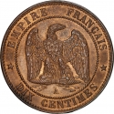 10 Centimes 1852-1857, KM# 771, France, Napoleon III