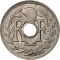 25 Centimes 1917-1937, KM# 867a, France