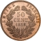 50 Centimes 1853-1863, KM# 794, France, Napoleon III