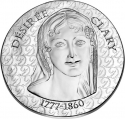 10 Euro 2018, KM# 2493, France, Women of France, Désirée Clary