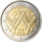 2 Euro 2014, Schön# 1399.1, France, World AIDS Day
