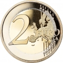 2 Euro 2018, KM# 2458.1, France, Bleuet de France