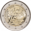 2 Euro 2021, KM# 2944, France, UNICEF, 75th Anniversary