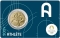 2 Euro 2024, KM# 3327, France, Paris 2024 Summer Olympics, Heracles Wrestling – Notre Dame, A: Blue coincard