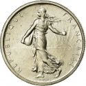 1/2 Franc 1965-2001, KM# 931.1, France