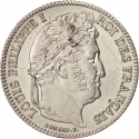 1 Franc 1832-1848, KM# 748, France, Louis Philippe I