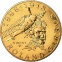 10 Francs 1988, KM# 965, France, 100th Anniversary of Birth of Roland Garros