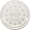 10 Francs 1997, KM# 1298, France, European Museums Treasures, Albrecht Dürer's Self-Portrait