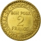 2 Francs 1920-1927, KM# 877, France