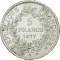 5 Francs 1870-1889, KM# 820, France