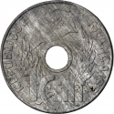 1 Centime 1940-1941, KM# 24, French Indochina