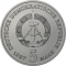 5 Mark 1987, KM# 115, Germany, Democratic Republic (DDR), 750th Anniversary of Berlin, Rotes Rathaus