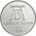 5 Deutsche Mark 1971, KM# 129, Germany, Federal Republic, 500th Anniversary of Birth of Albrecht Dürer