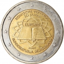 2 Euro 2007, KM# 259, Germany, Federal Republic, 50th Anniversary of the Treaty of Rome