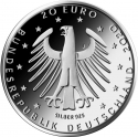 20 Euro 2020, KM# 395, Germany, Federal Republic, 2020 Football (Soccer) Euro Cup