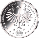 20 Euro 2023, KM# 428, Germany, Federal Republic, Grimms' Fairy Tales, Hans in Luck