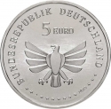 5 Euro 2023, KM# 430, Germany, Federal Republic, Wonderful World of Insects, Banded Demoiselle