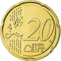 20 Euro Cent 2007-2024, KM# 255, Germany, Federal Republic