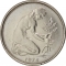 50 Pfennig 1950-2001, KM# 109, Germany, Federal Republic