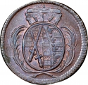 1 Pfennig 1772-1806, KM# 1000, Saxony-Albertine, Frederick Augustus III the Just