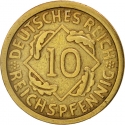 10 Reichspfennig 1924-1936, KM# 40, Germany, Weimar Republic