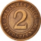 2 Reichspfennig 1923-1936, KM# 38, Germany, Weimar Republic