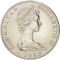 1 Crown 1980, KM# 12, Gibraltar, Elizabeth II, 175th Anniversary of Death of Horatio Nelson