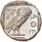2 Drachmai 1973, KM# 108, Greece, Tetradrachm (490-407 BC), Athens