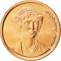 2 Drachmes 1988-2000, KM# 151, Greece