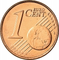 1 Euro Cent 2002-2024, KM# 181, Greece