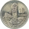 10 Centavos 1976-2009, KM# 277, Guatemala, KM# 277.5: Reverse: Bushy field around monolith